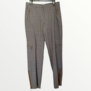 Gunex Wool Blend Cargo Style Ankle Pants‎